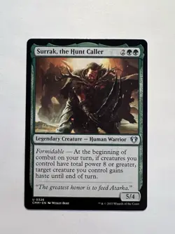 Surrak, the Hunt Caller - MTG Commander Masters - NM - Image 1