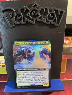 MTG Omega Heartless Evolution Foil Extended Art 0501 Final Fantasy NM - Image 1