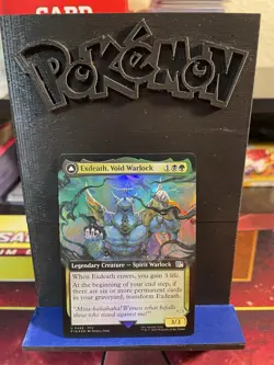 MTG Exdeath Void Warlock Foil Uncommon 0485 Final Fantasy NM - Image 1