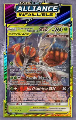 Cancrelove Et Mouscoto GX-SL10:Alliance Infaillible-1/214-Carte Pokemon Neuve FR - Image 1