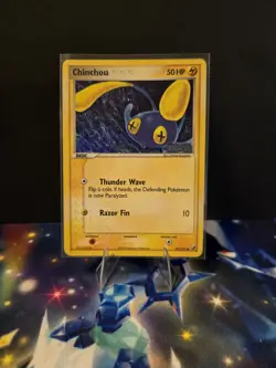 Pokemon - Chinchou 52/115 Reverse Holo Stamped - EX Unseen Forces LP/MP - Image 1