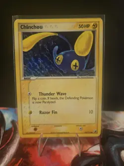 Pokemon - Chinchou 52/115 Reverse Holo Stamped - EX Unseen Forces LP/MP - Image 2