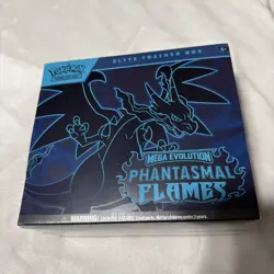 Pokemon TCG Mega Evolution Phantasmal Flames Elite Trainer Box ETB New/Sealed - Image 1