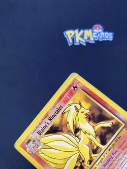 Pokemon TCG Blaine's Ninetales Gym Challenge 21/132 Regular Rare HP. - Image 2