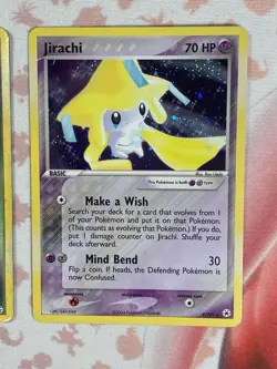 Pokemon TCG Lot Of 2 Dark Celebi (Unique Rev Holo) & Jirachi EX HIDDEN LEGENGS - Image 3