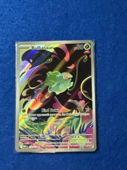 2025 Pokemon Bulbasaur - (Mega Evolution Stamped) 133/132 - Enhanced Box Topper - Image 2
