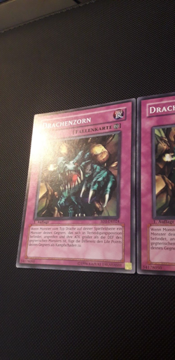 Yu-Gi-Oh! 3x Drachenzorn, SD1-DE024, Common, 1. Auflage, Deutsch, EX/EX/GD - Image 2