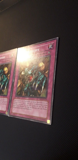 Yu-Gi-Oh! 3x Drachenzorn, SD1-DE024, Common, 1. Auflage, Deutsch, EX/EX/GD - Image 4
