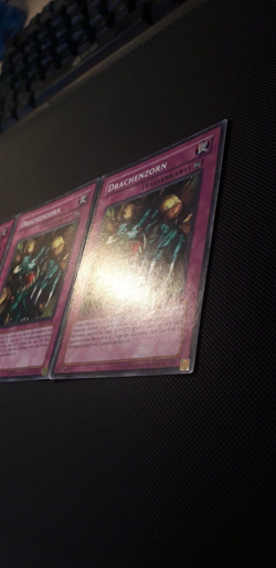 Yu-Gi-Oh! 3x Drachenzorn, SD1-DE024, Common, 1. Auflage, Deutsch, EX/EX/GD - Image 5