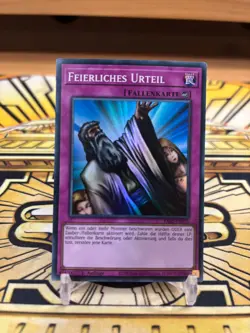 Yugioh Feierliches Urteil RA02-DE075 Super Rare - Image 1