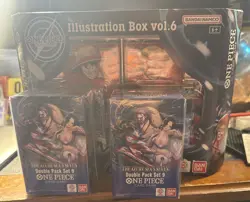 One Piece Illustration Box Vol 6 English(X8) +The Azure Sea’s Seven Booster (X2) - Image 2