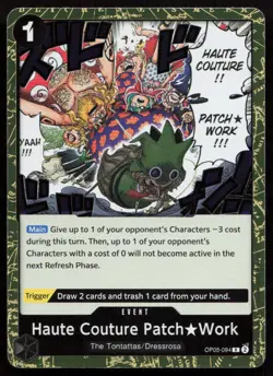 One Piece Awakening of the New Era #OP05-094 Haute Couture Patch Work - Image 1