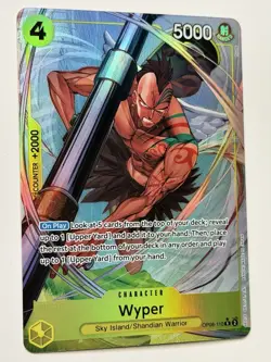 One Piece CCG - Wyper OP08-110 R Alt Art Two Legends English - Image 1