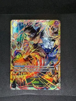 Sabo OP13-120 SEC | NM | Carrying On His Will | One Piece TCG - Image 1