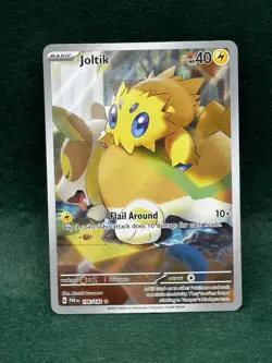 Joltik Illustration Rare SV04: Paradox Rift 196/182 NM Pokemon Card - Image 1