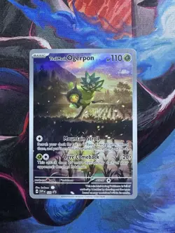 Teal Mask Ogerpon 123 Sv: Scarlet & Violet Promo Cards Holo - Image 1
