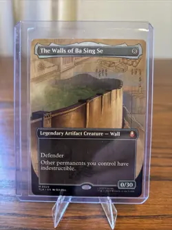 MTG English The Walls of Ba Sing Se (Borderless) NM Card 329 - Image 1