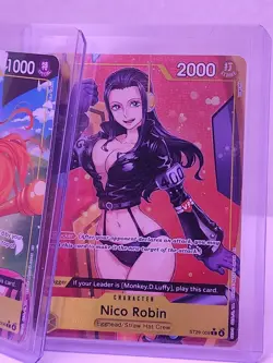 Nami & Nico Robin (Alt Art) St-29 One Piece Promo Cards - Image 3