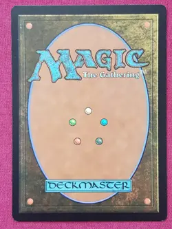 Magic The Gathering JURASSIC WORLD IAN MALCOLM CHAOTICIAN blue/red card MTG - Image 2