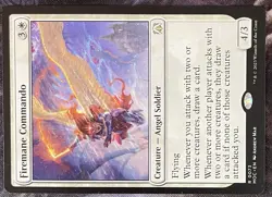 MTG - Firemane Commando #73 March of the Machine Commander - Image 2