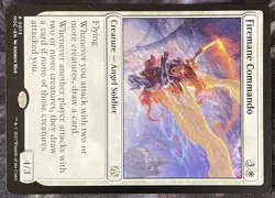 MTG - Firemane Commando #73 March of the Machine Commander - Image 4