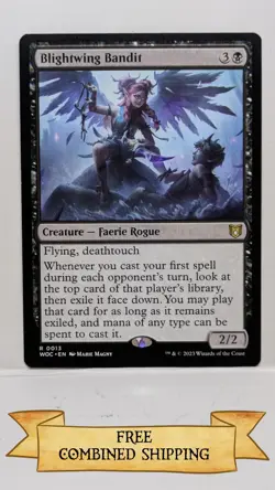 Blightwing Bandit Commander: Wilds of Eldraine Regular - Image 1