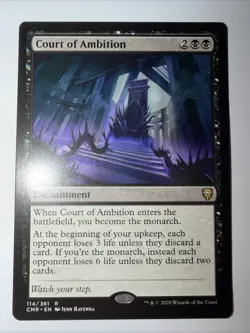 1x MTG Court of Ambition - Commander Legends (CMR) #114 - Magic the Gathering - Image 1