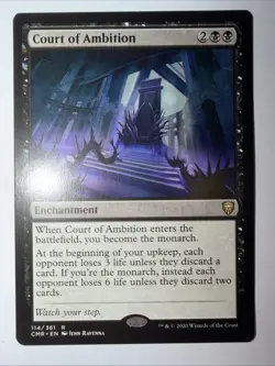 1x MTG Court of Ambition - Commander Legends (CMR) #114 - Magic the Gathering - Image 2