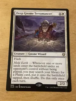 MTG Deep Gnome Terramancer / CLB 658 / English / Near Mint - Image 1
