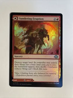 1x Modern Horizons 3 Sundering Eruption Foil NM/M Magic The Gathering Mtg - Image 1