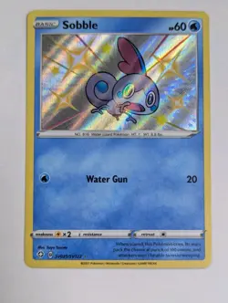 Sobble SV025/SV122 Shining Fates: Shiny Vault Holo Pokemon TCG NM - Image 1