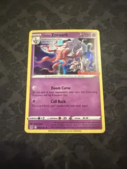 Hisuian Zoroark - 076/196 - Pokemon Lost Origins Gamestop Promo Card - Image 1