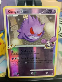 Gengar GL 40/111 2009 Pokemon Rising Rivals Reverse Holo LP - Image 1