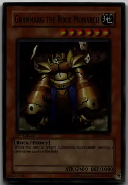 Granmarg the Rock Monarch Super Rare Flaming Eternity FET-EN009 LP - Image 1