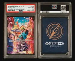 2024 One Piece OP10 Japanese Usohachi SP Alt Art PSA 10 - Image 3