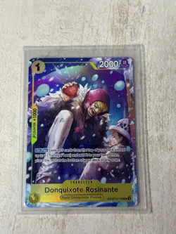 One Piece CCG Alternate Art Donquixote Rosinante OP12-108 Treasure Rare - Image 1