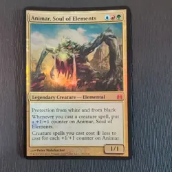 Animar Soul Of Elements (OVERSIZED CARD) Foil LP Commander CMD - Image 1