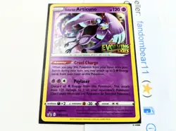 Galarian Articuno STAMPED Holo Prerelease card PROMO SWSH123 Evolving Skies - Image 2