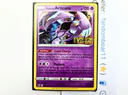 Galarian Articuno STAMPED Holo Prerelease card PROMO SWSH123 Evolving Skies - Image 3