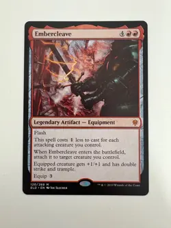 Embercleave MTG Magic the Gathering Card NM Near Mint ELD - Image 1