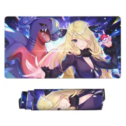 Cynthia Garchomp Board Game Pokemon Playmat Games Mousepad Play Mat of TCG 2447 - Image 1