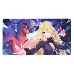 Cynthia Garchomp Board Game Pokemon Playmat Games Mousepad Play Mat of TCG 2447 - Image 2