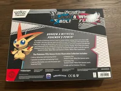 Pokemon TCG Victini Illustration Collection Box! Black Bolt/White Flare! Sealed! - Image 2