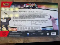 Pokemon Prismatic Evolutions Premium Figure Collection Espeon Umbreon - Image 2