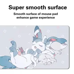 Rabbit 580636 - Board Game Pokemon Eevee Playmat Games Mousepad Play Mat of TCG - Image 4