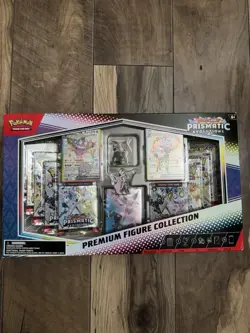 POKEMON TCG Prismatic Evolutions Premium Figure Collection English New Sealed - Image 1