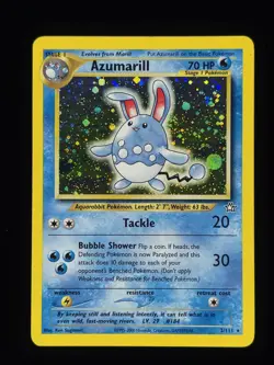 Azumarill Holo 2 Pokemon Neo Genesis LP 🔥 - Image 1