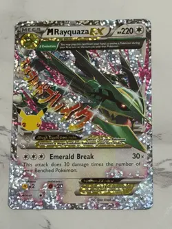 Pokemon Celebrations Classic Collection M Rayquaza Ex Holo Ultra Rare 76/108 - Image 1