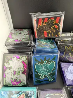 Lot of 37 Pokemon TCG Elite Trainer Box Sealed Sleeves! S&V! S&M! SWSH! - Image 2