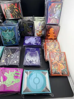 Lot of 37 Pokemon TCG Elite Trainer Box Sealed Sleeves! S&V! S&M! SWSH! - Image 4